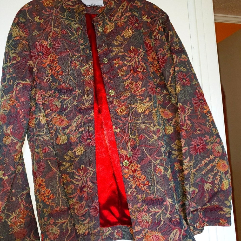 Fall Colored Button Down Jacket - image 1